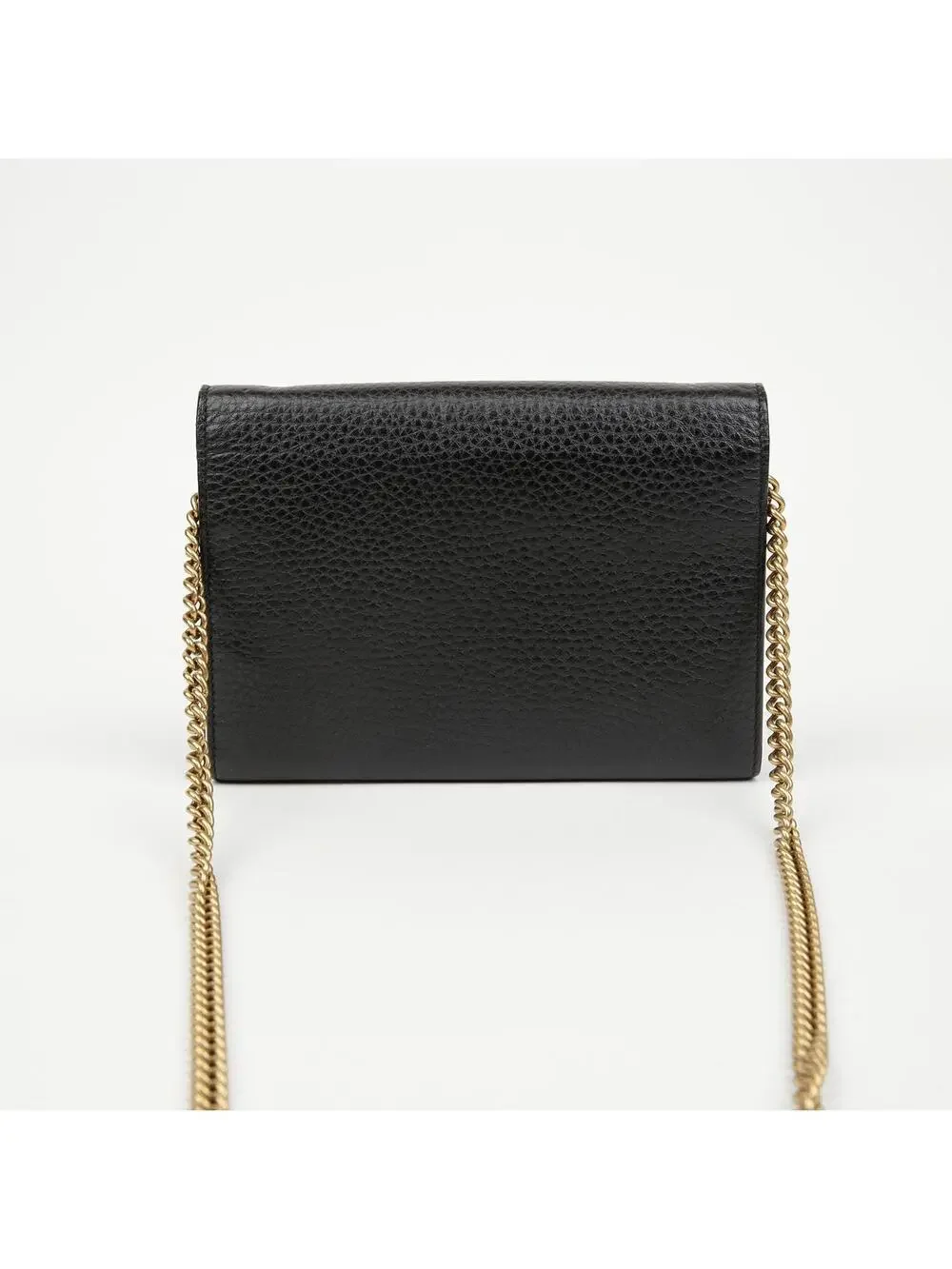 Gucci Gg Marmont Chain Wallet Leather #326323G11B